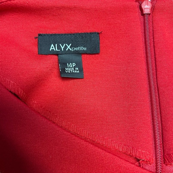 Alyx Petites - Womens Dress w/belt Sz 14P - Picture 4 of 6